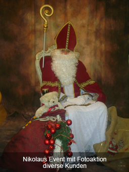 Nikolaus Event mit Fotoaktion - diverse Kunden
