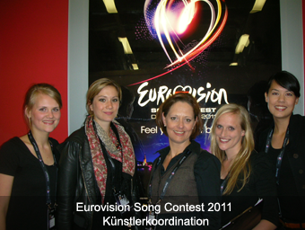 Eurovision Song Contest 2011 – Künstlerkoordination