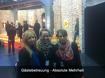 Gästebetreuung - Absolute Mehrheit Gästebetreuung - Absolute Mehrheit