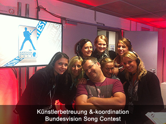 Künstlerbetreuung &-koordination Bundesvision Song Contest Künstlerbetreuung &-koordination Bundesvision Song Contest