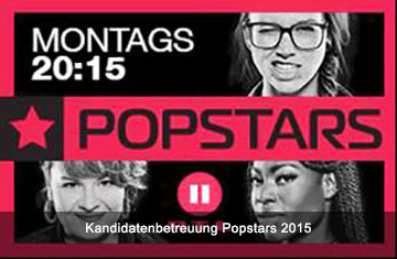 Kandidatenbetreuung Popstars 2015 Kandidatenbetreuung Popstars 2015