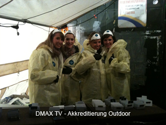 DMAX TV - Akkreditierung Outdoor DMAX TV - Akkreditierung Outdoor