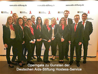 Operngala zu Gunsten der Deutschen Aids-Stiftung Hostess-Service Operngala zu Gunsten der Deutschen Aids-Stiftung Hostess-Service