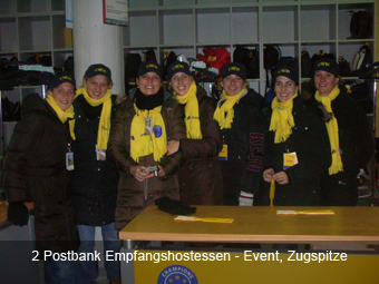 2 Postbank Empfangshostessen - EventZugspitze 2 Postbank Empfangshostessen - EventZugspitze