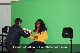 Event Foto Aktion - Hauptbahnhof Essen Event Foto Aktion - Hauptbahnhof Essen
