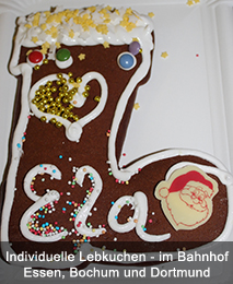 Individuelle Lebkuchen - Weihnachtsevent im Hauptbahnhof Essen, Bochum und Dortmund Individuelle Lebkuchen - Weihnachtsevent im Hauptbahnhof Essen, Bochum und Dortmund