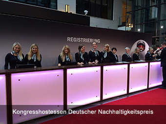 Kongresshostessen Deutscher Nachhaltigkeitspreis Kongresshostessen Deutscher Nachhaltigkeitspreis