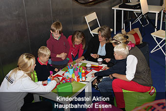 Kinderbastel Aktion Hauptbahnhof Essen Kinderbastel Aktion Hauptbahnhof Essen
