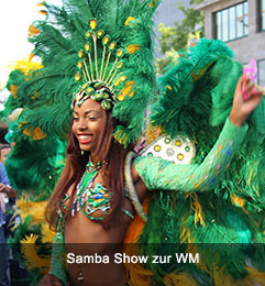 Samba Show zur WM Samba Show zur WM