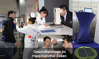 Gesundheitstage im Hauptbahnhof Essen Gesundheitstage im Hauptbahnhof Essen