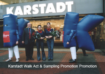 Karstadt Walk Act & Sampling Promotion Promotion Karstadt Walk Act & Sampling Promotion Promotion