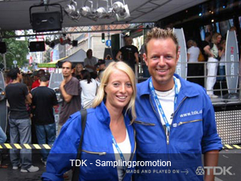 TDK - Samplingpromotion TDK - Samplingpromotion